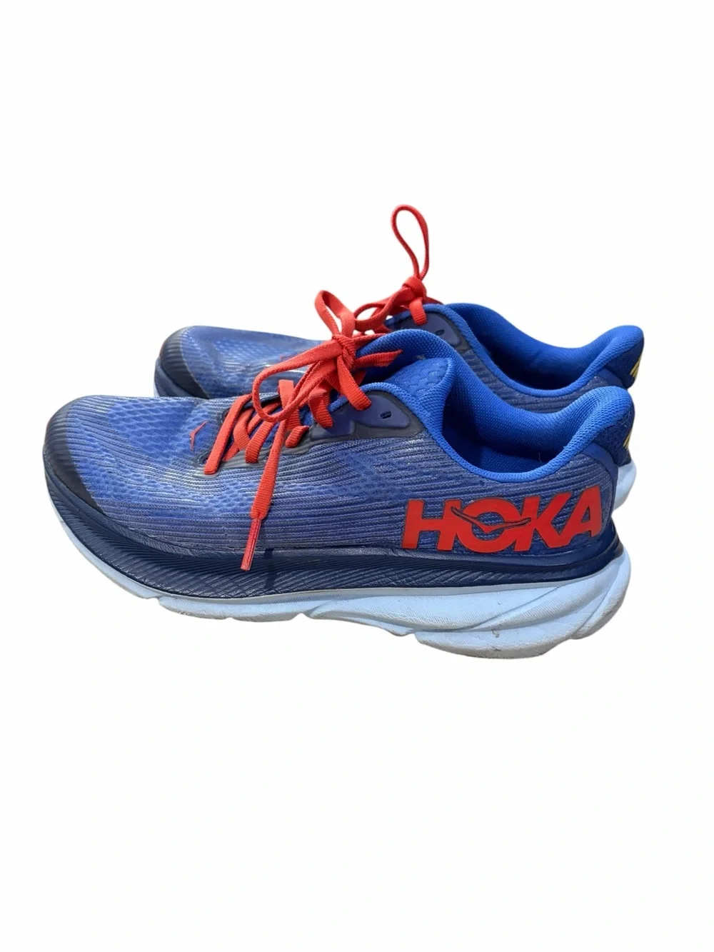 HOKA Clifton 9 Bellwether Blue Sneakers Kids 5MD Athletic Running Shoes